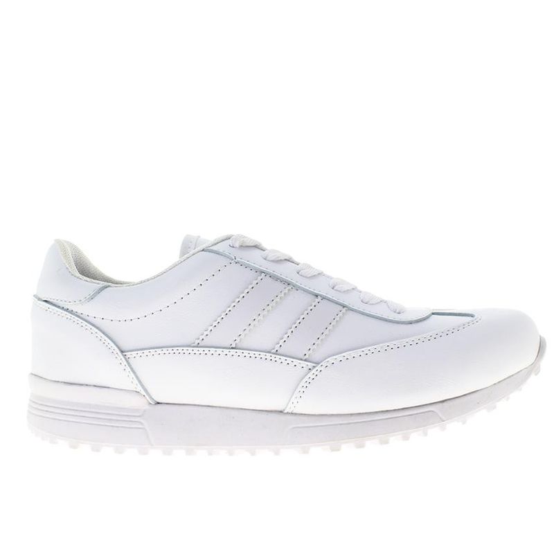 Zapatos colegiales marca SAN POLOS Color Blanco Talla 18