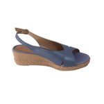 Sandalias para mujer marca Azaleia color azul Color Azul Talla 14