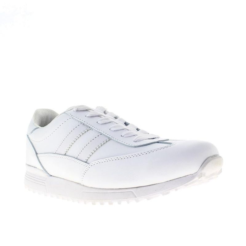 Zapatos colegiales marca SAN POLOS Color Blanco Talla 14