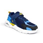 Tenis deportivos para niños color azul marca Steps Talla 33