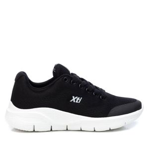 TENIS CASUALES MUJER MARCA XTI COLOR NEGRO