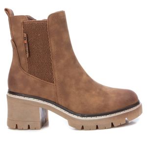 BOTINES MUJER MARCA REFRESH COLOR CAFE