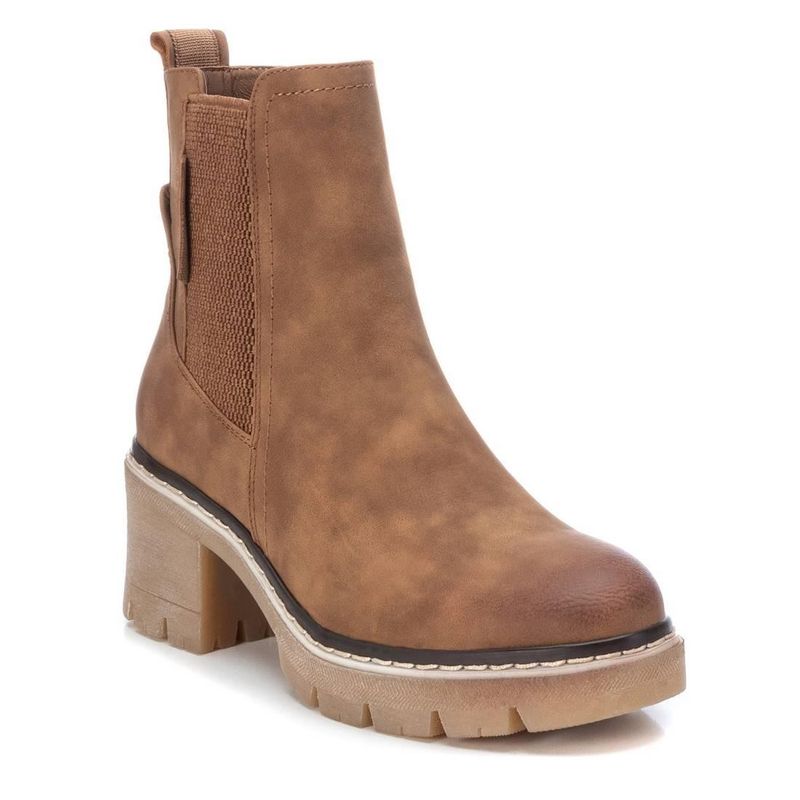 Botines para mujer color café marca Refresh Talla 44