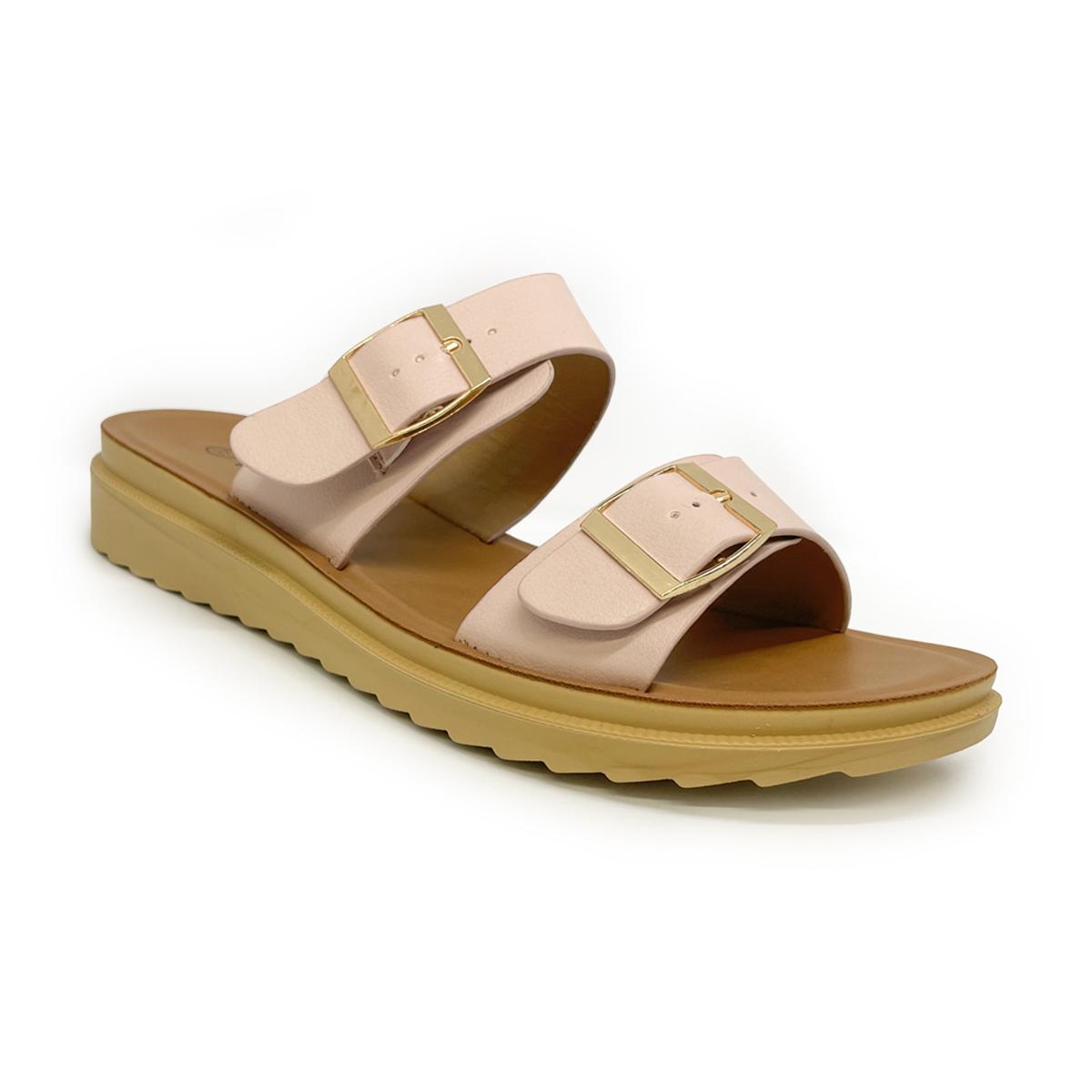 SANDALIAS MUJER MARCA VIA SPRING COLOR ROSA Springstep