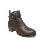 BOTAS MUJER MARCA VIA SPRING COLOR CAFE Talla 39