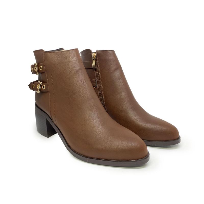BOTAS-MUJER-MARCA-VIA-SPRING-COLOR-CAFE-Talla-40