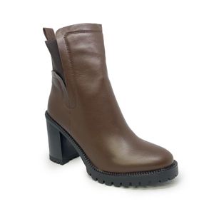 BOTAS MUJER MARCA VIA SPRING COLOR CAFE