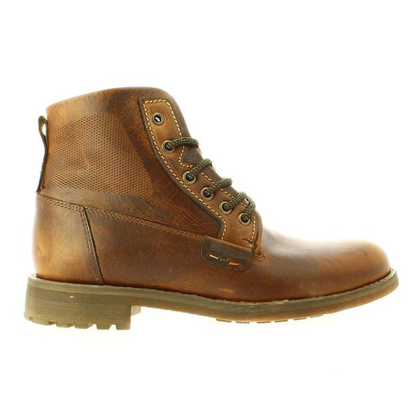 Botas  Hombre Marca San Polos Color Cafe