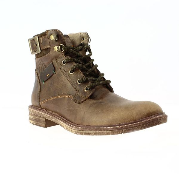 Botas  Hombre Marca San Polos Color Cafe