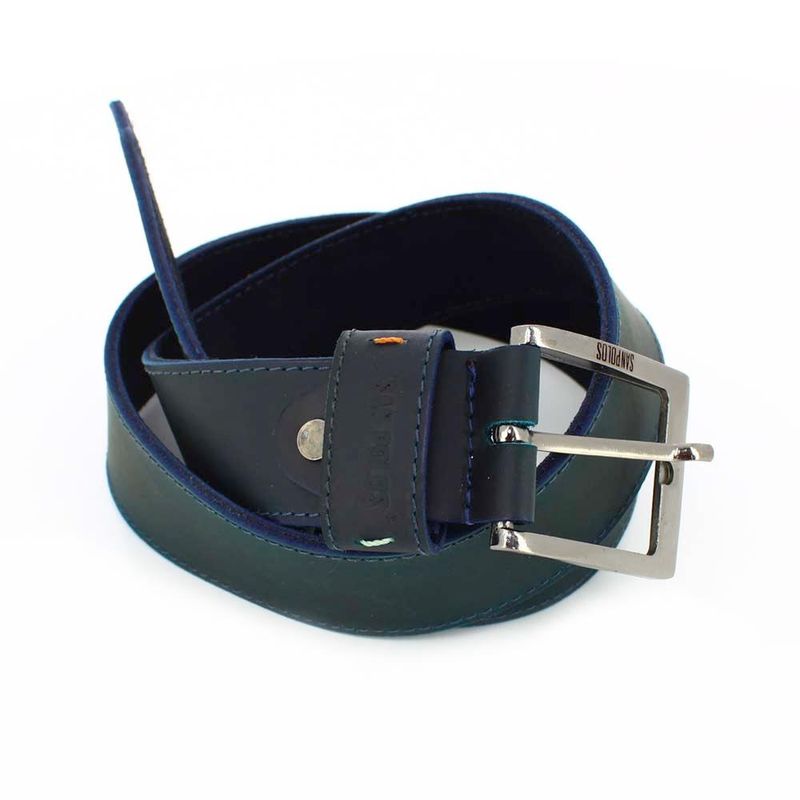 CINTURON-HOMBRE-MARCA-SAN-POLOS-COLOR-AZUL-Talla-32