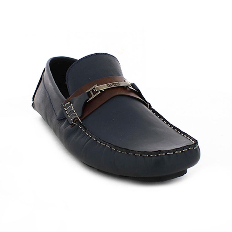 MOCASINES-HOMBRE-MARCA-SAN-POLOS-COLOR-CAFE-Talla-41