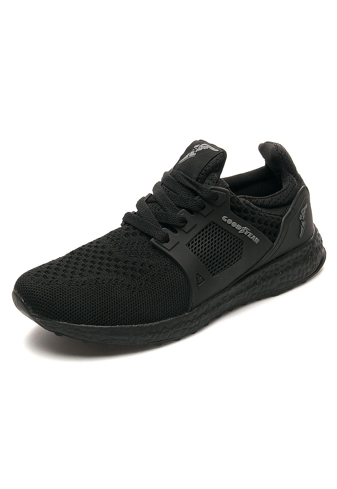 TENIS DEPORTIVOS MUJER MARCA GOOD YEAR COLOR NEGRO Springstep