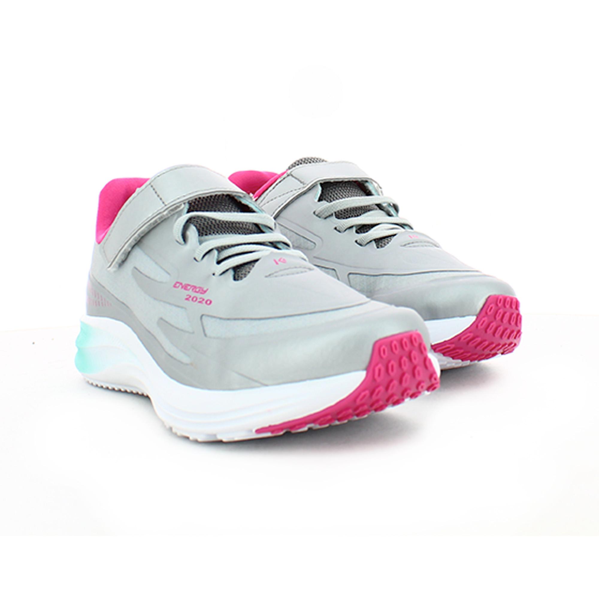 Tenis deals plateados niña