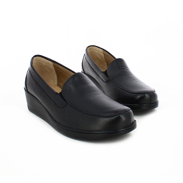 Mocasines Mujer Marca Varomi Color Negro