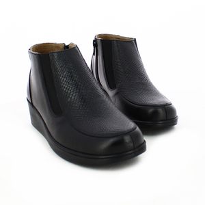 Botines Mujer Marca Varomi Color Negro