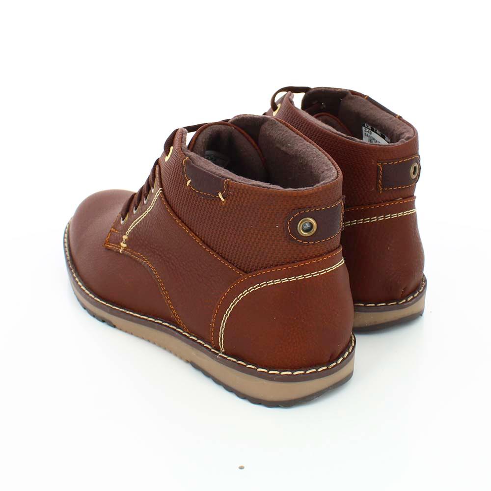 BOTINES HOMBRE MARCA DAZZSHOES COLOR ROJO