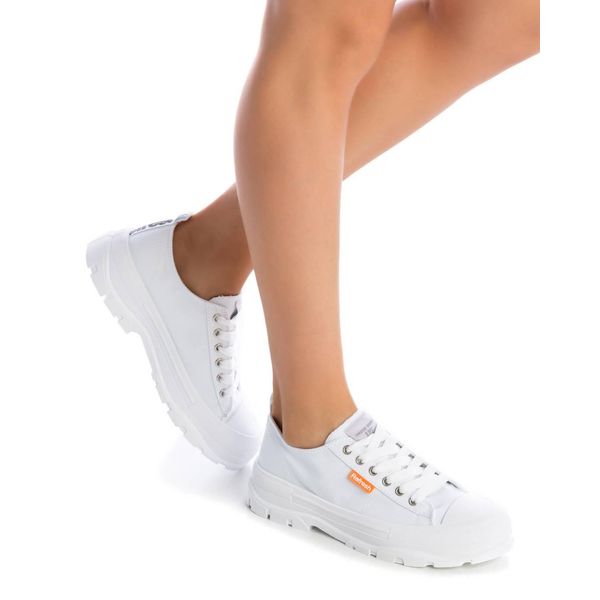 Tenis Casuales Mujer Marca Refresh Color Blanco