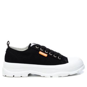 TENIS CASUALES MUJER MARCA REFRESH COLOR NEGRO