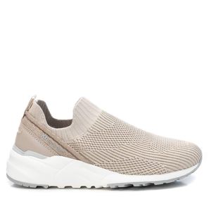 TENIS CASUALES MUJER MARCA XTI COLOR BEIGE