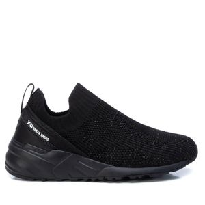 TENIS CASUALES MUJER MARCA XTI COLOR NEGRO