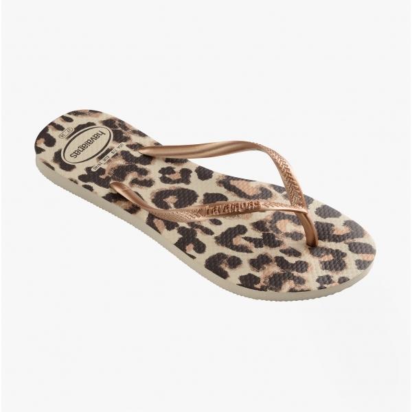 CHANCLAS MUJER MARCA HAVAIANAS COLOR BEIGE Springstep