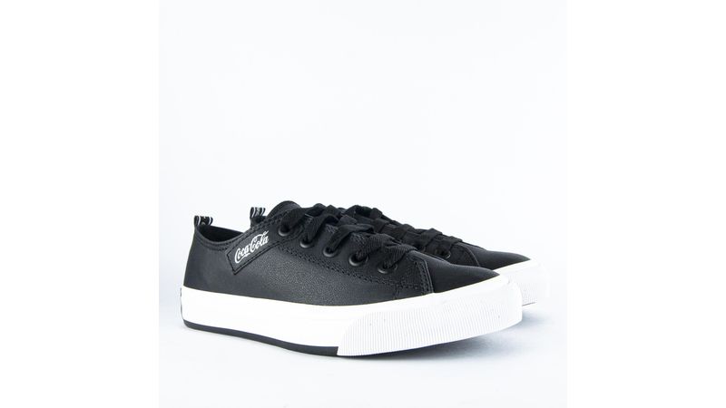 Tenis coca best sale feminino preto