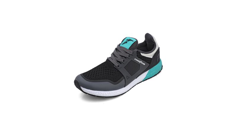 TENIS RUNNING HOMBRE MARCA GOOD YEAR COLOR NEGRO