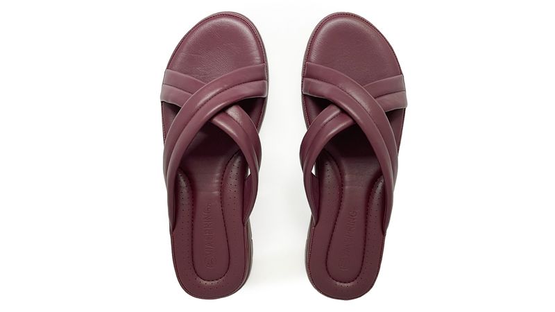 SANDALIAS MUJER MARCA VIA SPRING VINOTINTO Springstep