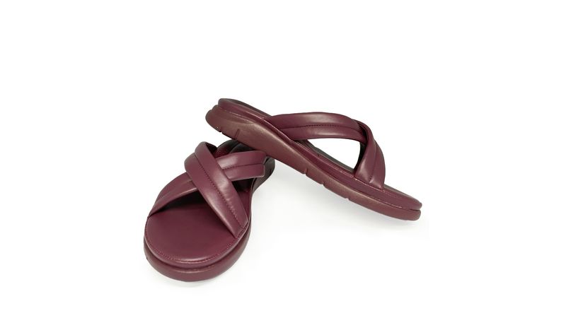 SANDALIAS MUJER MARCA VIA SPRING VINOTINTO Springstep