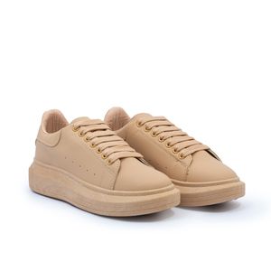 TENIS CASUAL MUJER MARCA KANNA & CO COLOR BEIGE