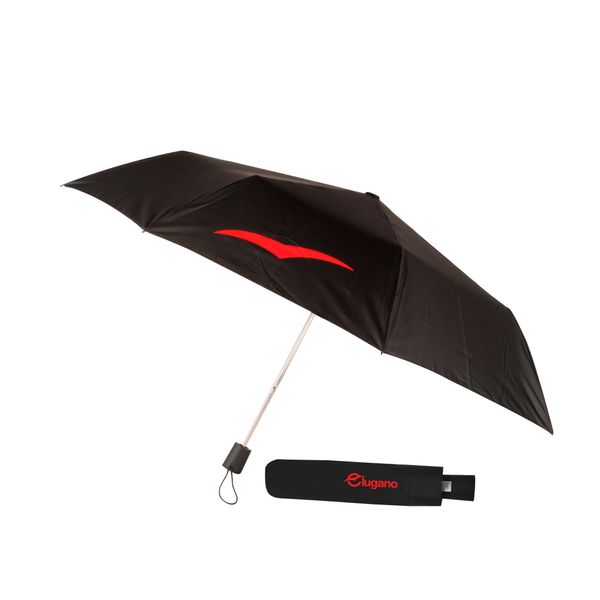 Sombrilla Hombre Marca Lugano Color Negro