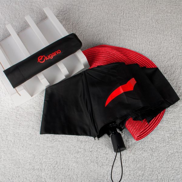 Sombrilla Hombre Marca Lugano Color Negro