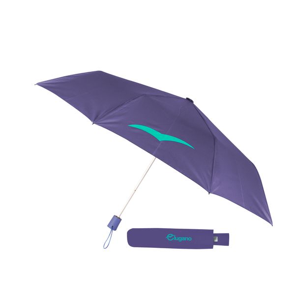 Sombrilla Mujer Marca Lugano Color Morado