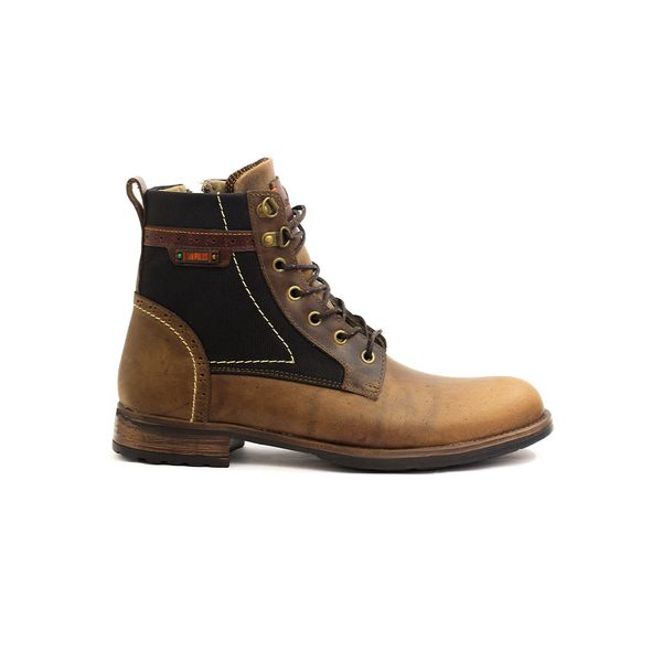 Botines Hombre Marca San Polos Color Café