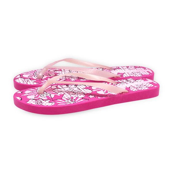 Chanclas Mujer Marca Kamila Color Fucsia