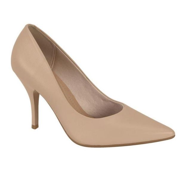 Tacones Mujer Marca Beira Rio Color Beige