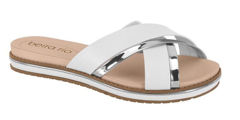 CHANCLAS MUJER MARCA BEIRA RIO COLOR BLANCO Springstep