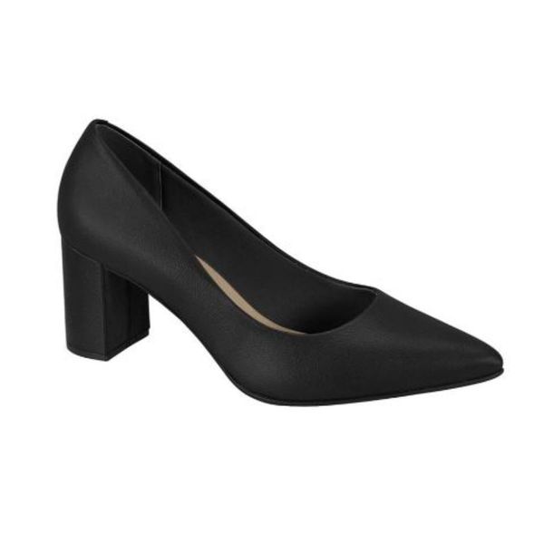 Tacones Mujer Marca Beira Rio Color Negro