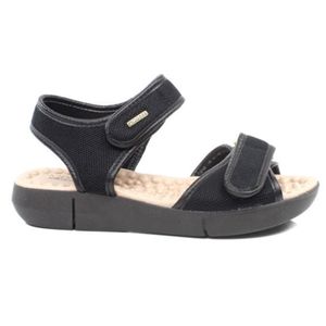 SANDALIAS MUJER MARCA MODARE COLOR NEGRO