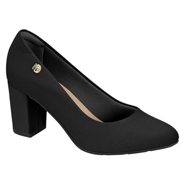 Tacones Mujer Marca Modare Color Negro