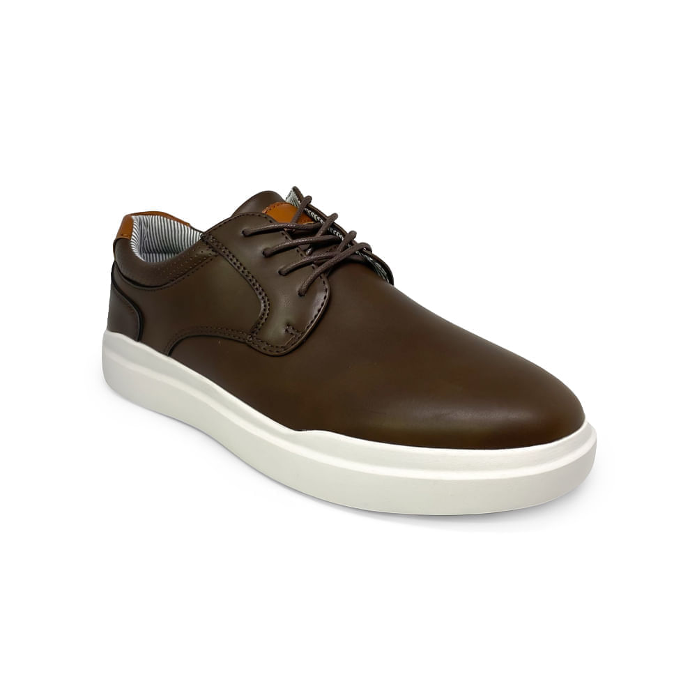 Tenis color cafe hombre store