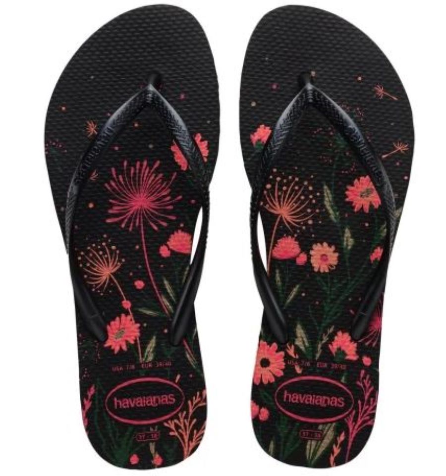SANDALIAS MUJER MARCA HAVAIANAS COLOR NEGRO Springstep