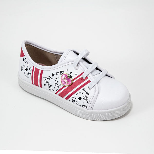 TENIS NINA MARCA MOLEKINHA COLOR BLANCO Springstep