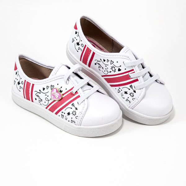 TENIS NINA MARCA MOLEKINHA COLOR BLANCO Springstep