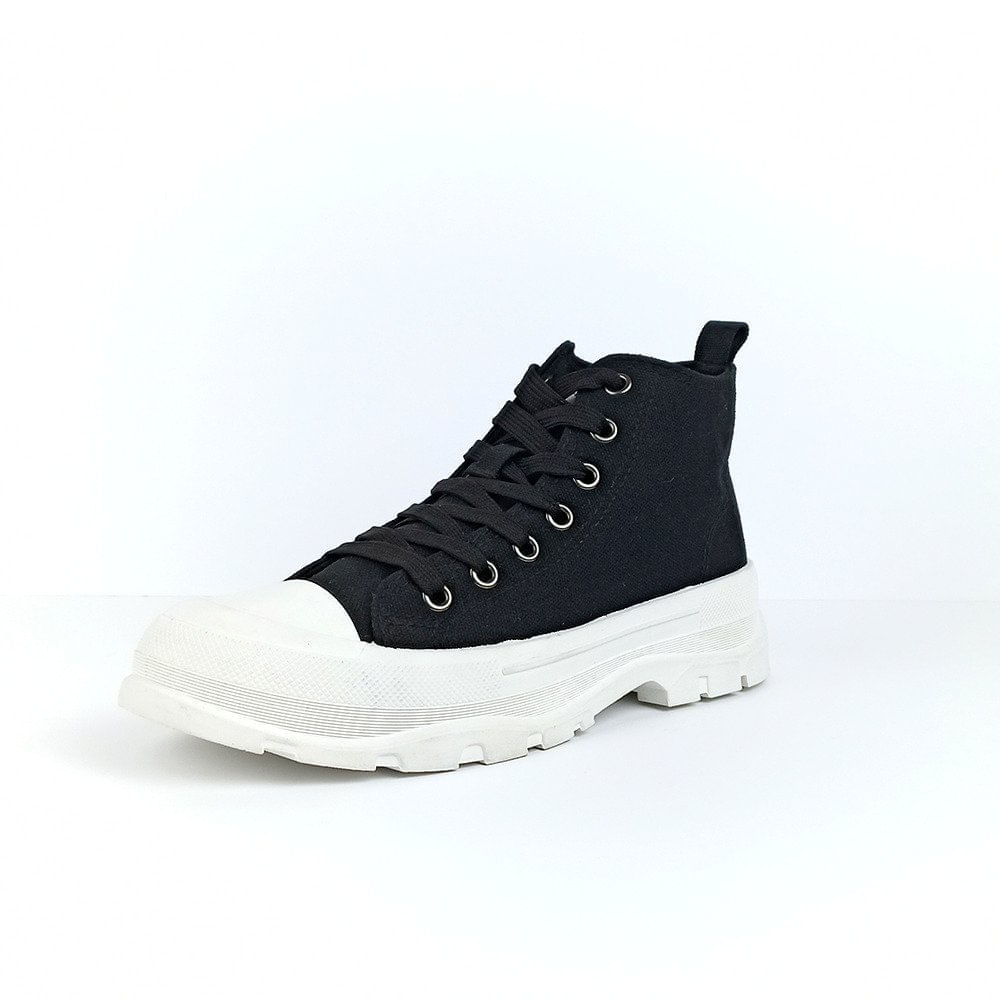 Tenis casual negro new arrivals mujer