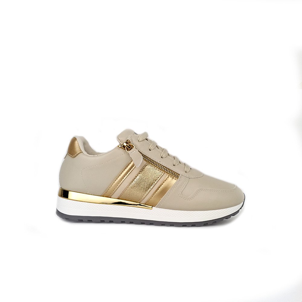 Tenis color dorado clearance