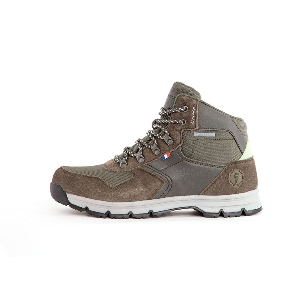 BOTAS OUTDOOR HOMBRE MARCA MICHELIN COLOR KHAKI NEGRO Springstep