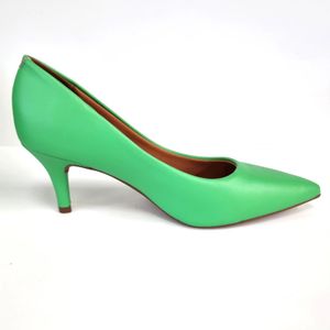TACONES MUJER MARCA VIZZANO COLOR VERDE