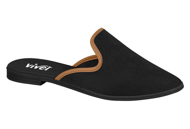 Zuecos negro mujer best sale