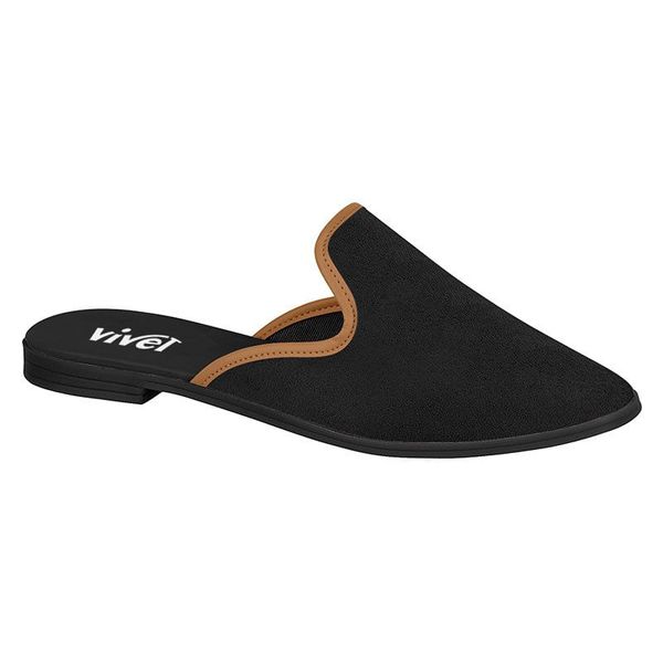 Zuecos Mujer Marca Allegro Color Negro/Camel